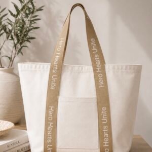 The Hero Carryall — Signature Canvas Tote