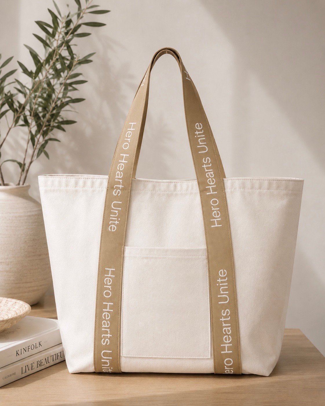The Hero Carryall — Signature Canvas Tote